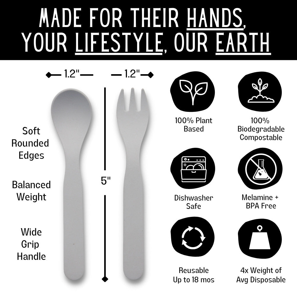 20 PACK | Eco-Friendly Self-Feed Utensils