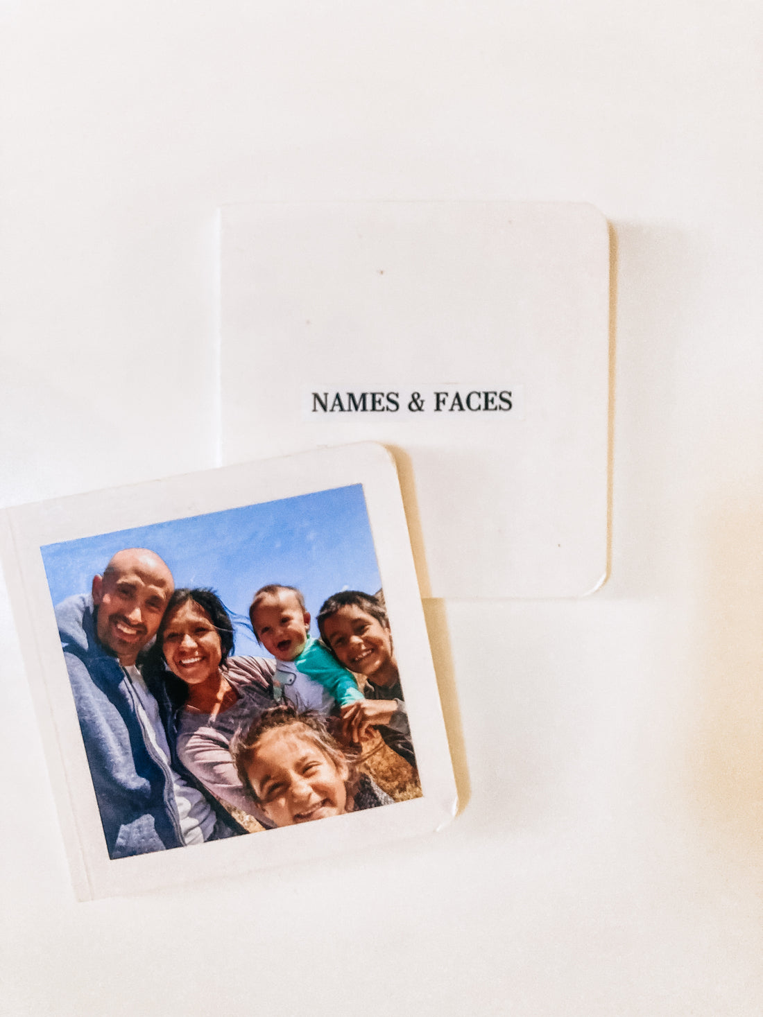 Connecting Kids and Family from Afar - DIY Board Book