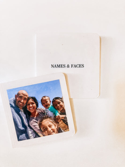 Connecting Kids and Family from Afar - DIY Board Book
