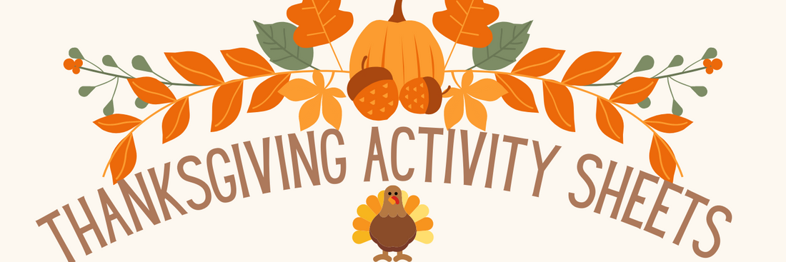 Thanksgiving Activity Sheets