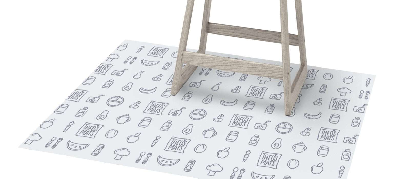 Eco-Friendly Disposable Splat Mats – THEO'S™ Small Wins @ Mealtime