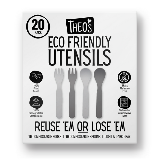 20 PACK | Eco-Friendly Self-Feed Utensils