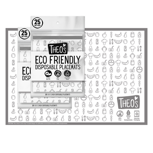 50 PACK  |  Eco-Friendly Disposable Placemats