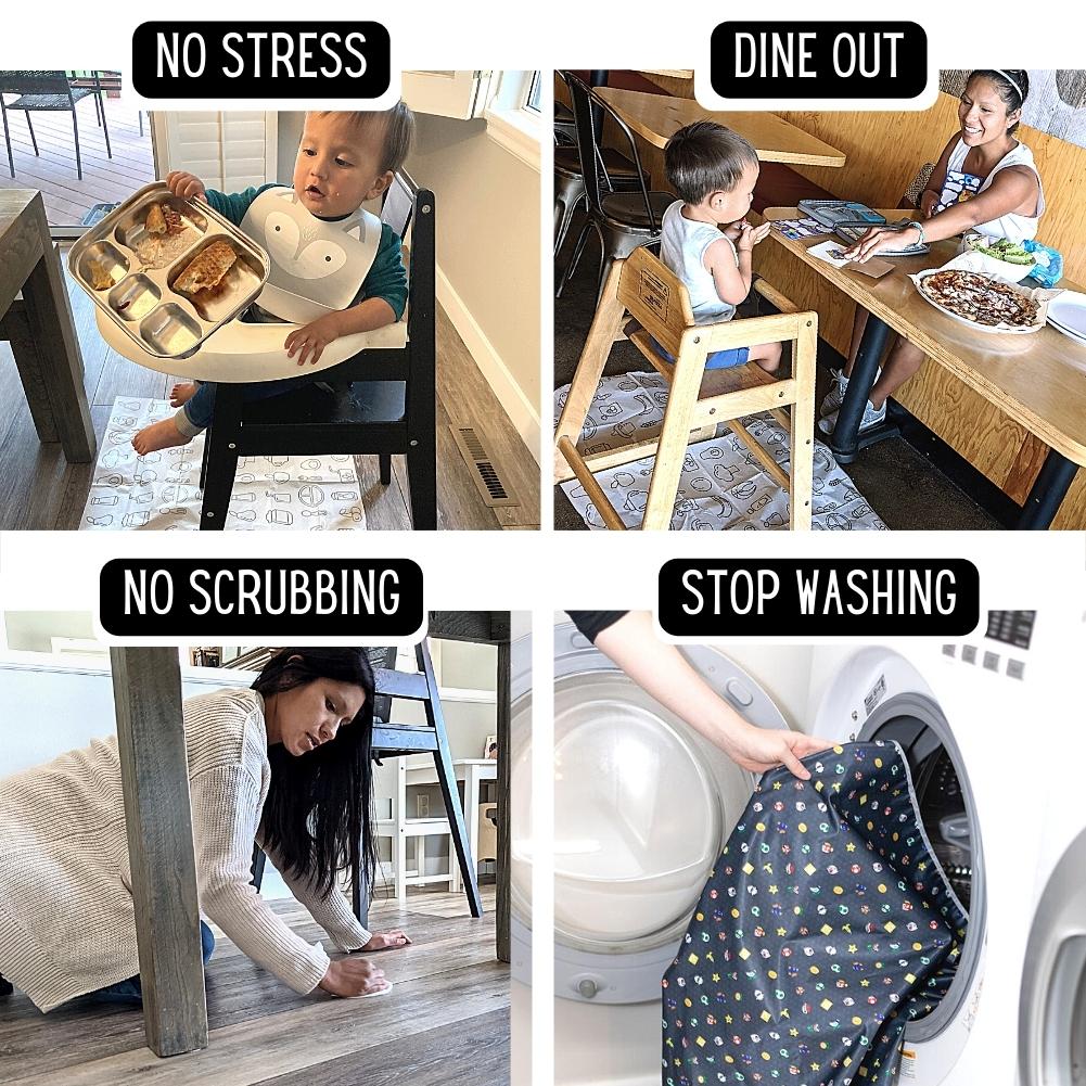 BUNDLE | 6 x 30 Pack  |  Eco-Friendly Disposable Splat Mats