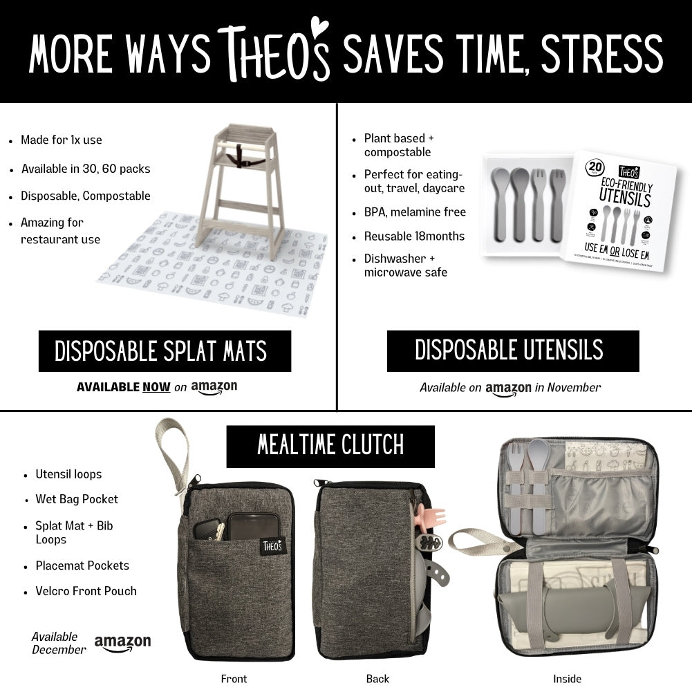 30 PACK  |  Eco-Friendly Disposable Splat Mats