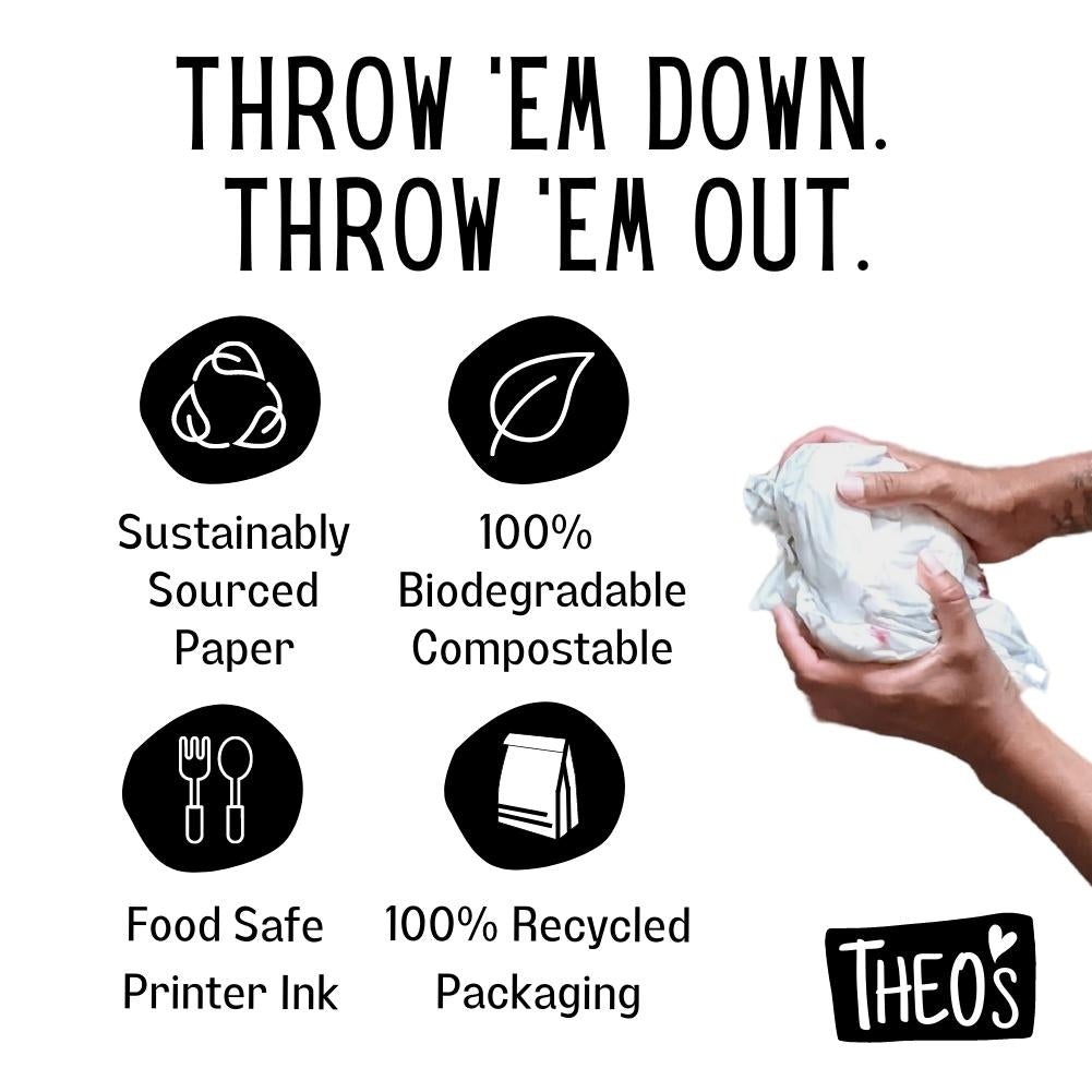 BUNDLE | 2 x 30 Pack  |  Eco-Friendly Disposable Splat Mats